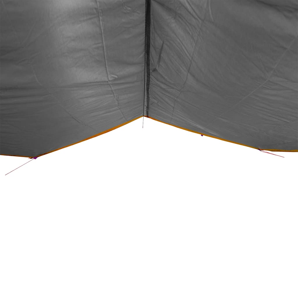 vidaXL Camping Tarp Grey and Orange 400x294 cm Waterproof - Lightweight and Versatile Tarp Cosy Camping Co.   