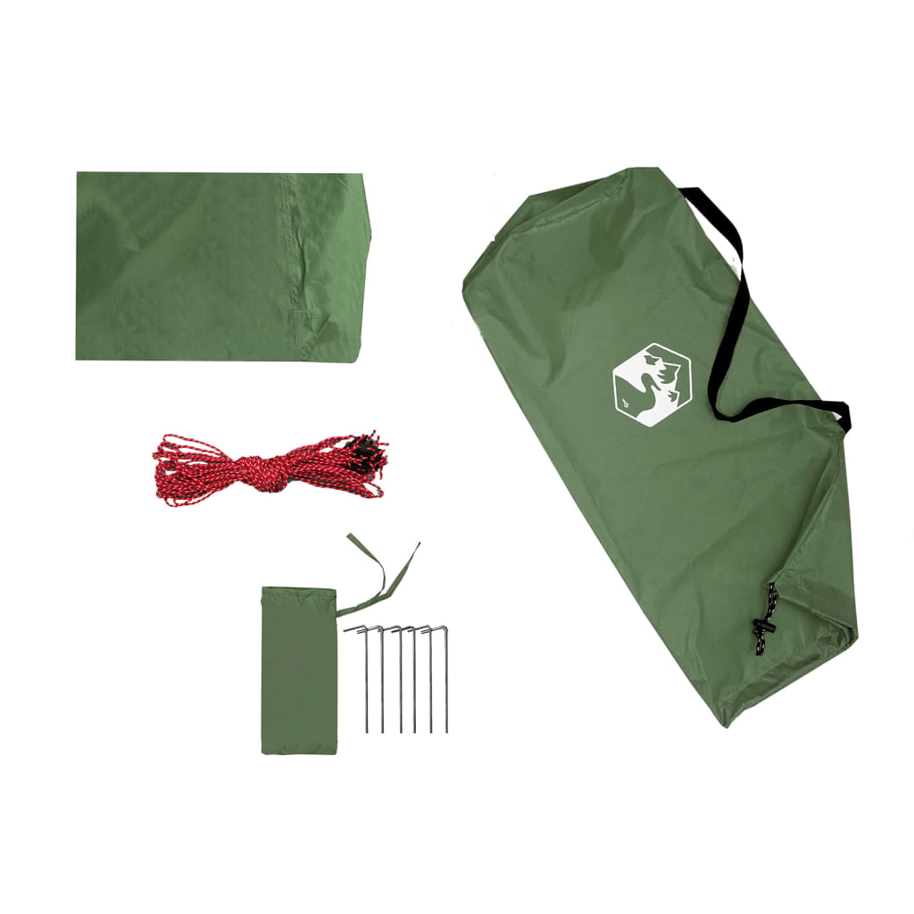 vidaXL Camping Tarp Green 400x294 cm - Waterproof, Wind Resistant, Multi-Functional Tarp Cosy Camping Co.   