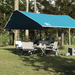vidaXL Camping Tarp Blue 420x440 cm - Waterproof, Lightweight, and Versatile Tarp Cosy Camping Co. Blue  