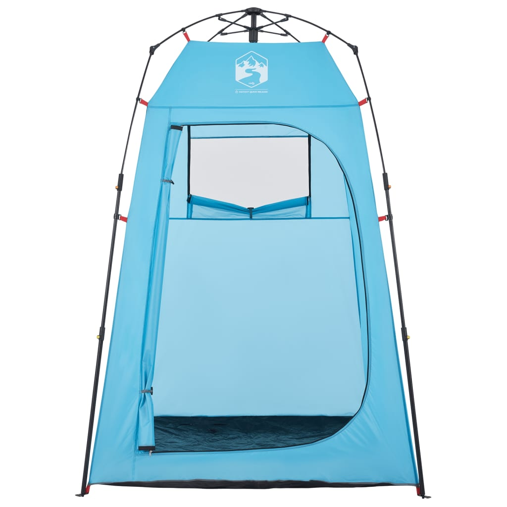 vidaXL Privacy Tent Blue Quick Release Waterproof - Portable Privacy Tent for Outdoor Activities Pop Up Tent Cosy Camping Co.   