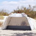 vidaXL Beach Tent 2-Person Grey | Quick Release Waterproof 2 Man Tent Cosy Camping Co. Grey  