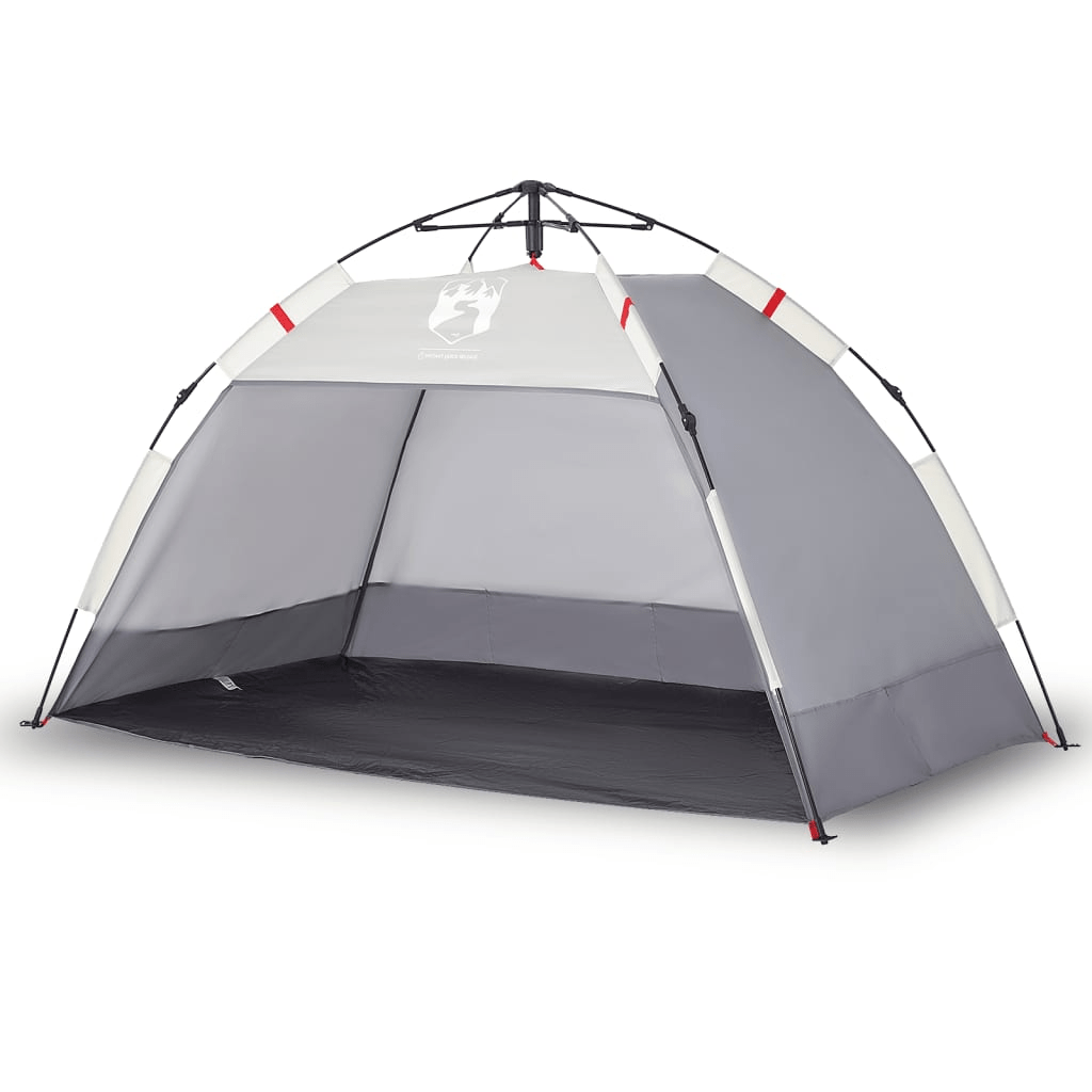 vidaXL Beach Tent 2-Person Grey | Quick Release Waterproof 2 Man Tent Cosy Camping Co.   