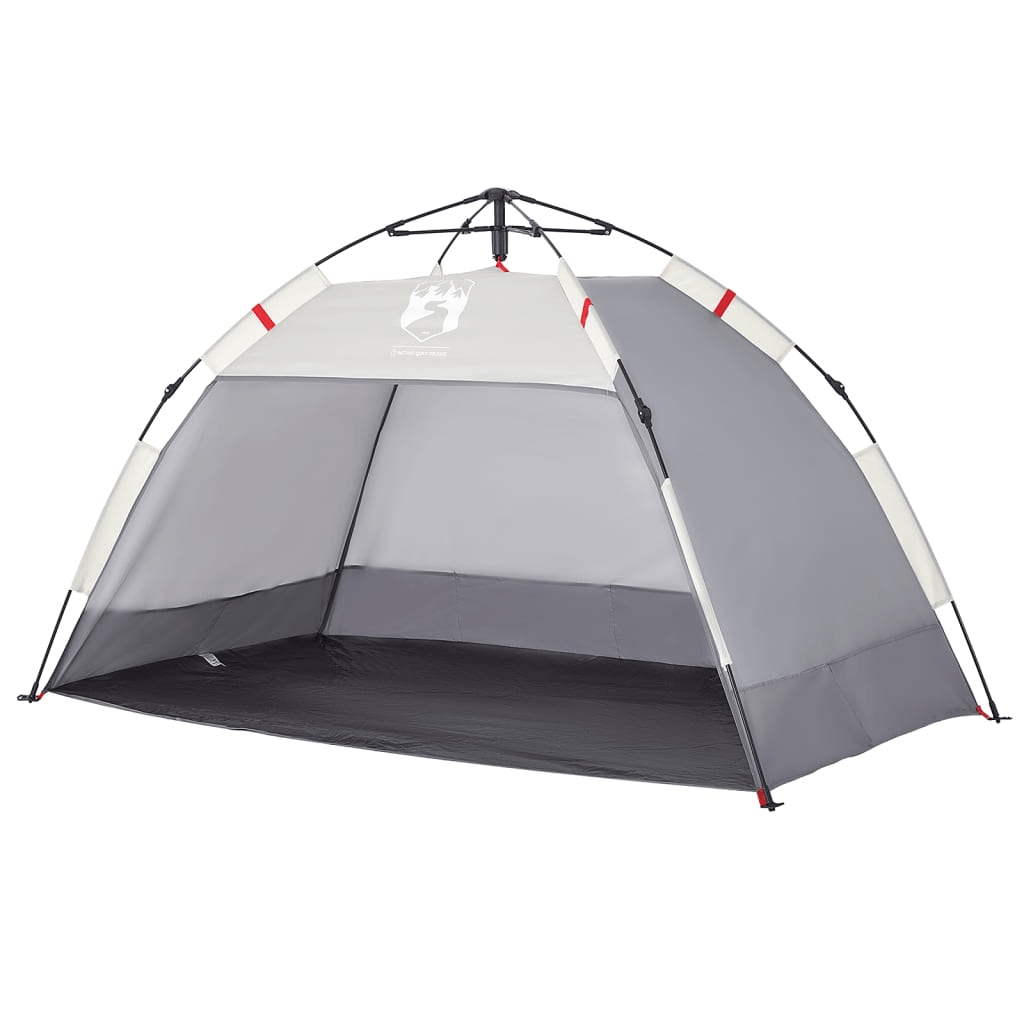 vidaXL Beach Tent 2-Person Grey | Quick Release Waterproof 2 Man Tent Cosy Camping Co.   