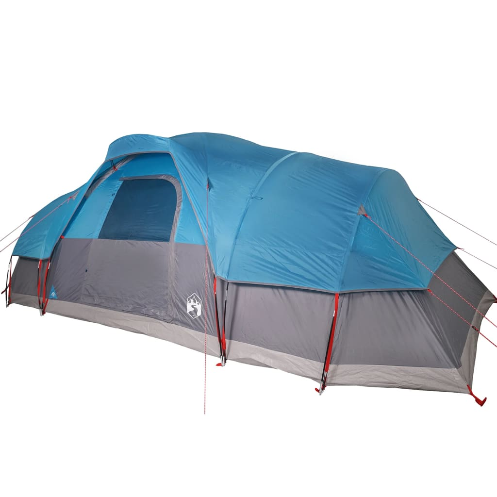 vidaXL Family Tent Dome 11-Person Blue Waterproof - Comfortable & Weatherproof 11 Man Tent Cosy Camping Co.   