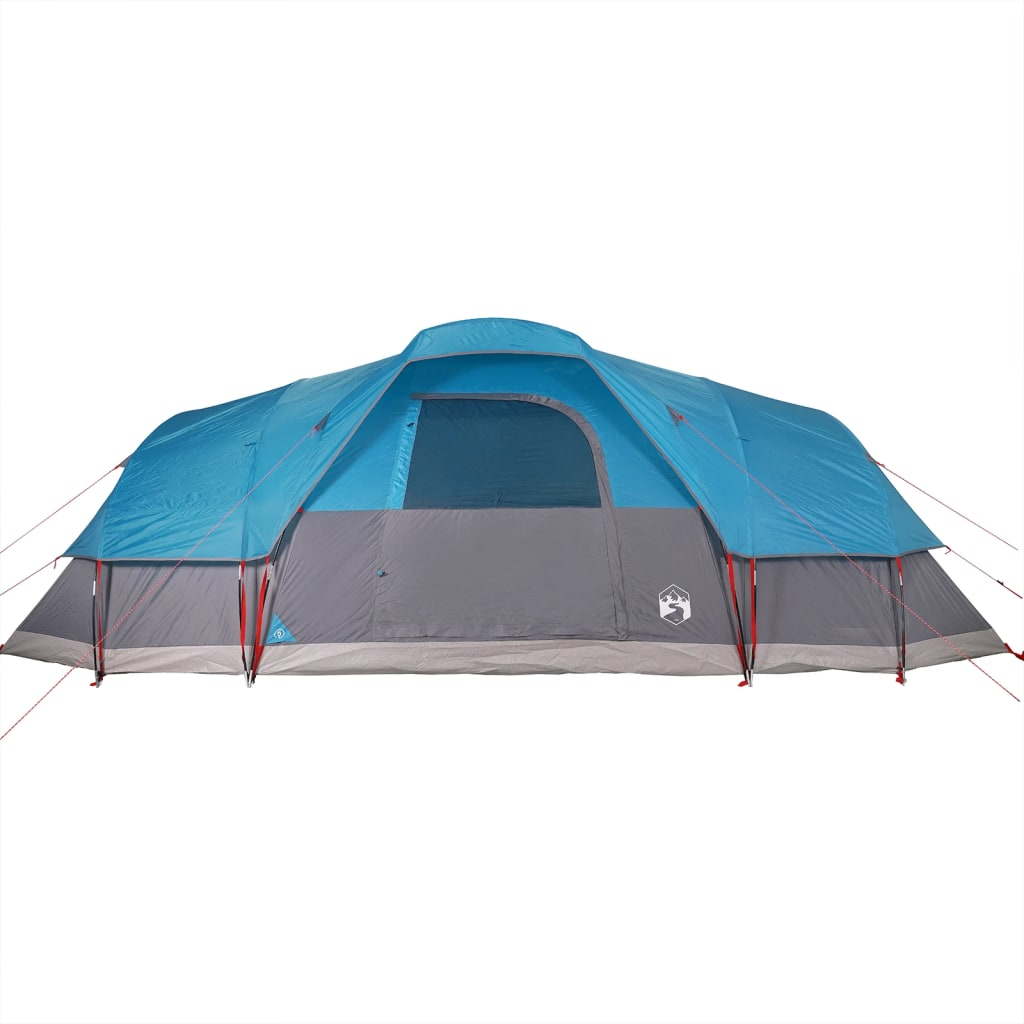 vidaXL Family Tent Dome 11-Person Blue Waterproof - Comfortable & Weatherproof 11 Man Tent Cosy Camping Co.   