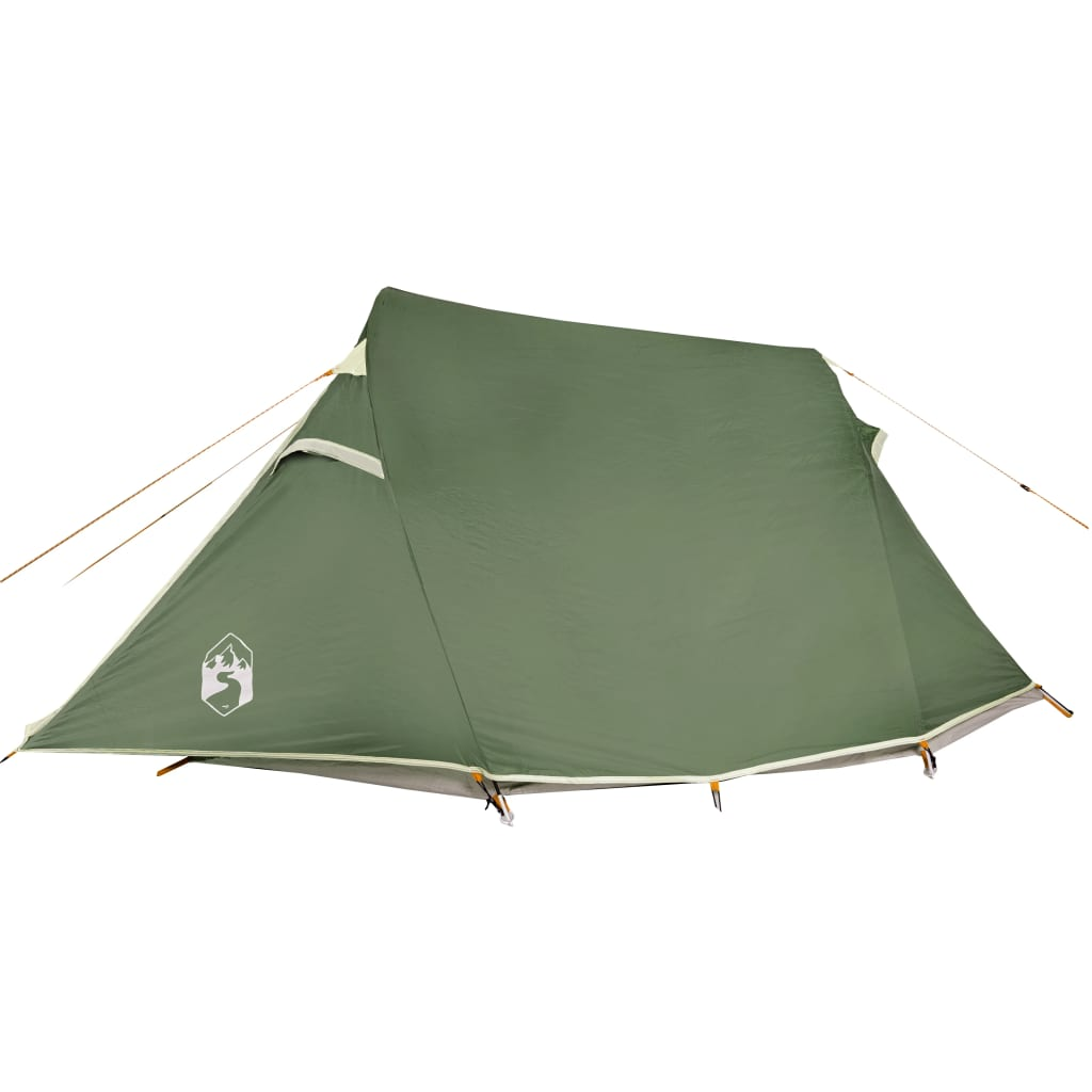 vidaXL Camping Tent Tunnel 3-Person Green Waterproof - Outdoor Adventure Essential 3 Man Tent Cosy Camping Co.   