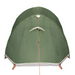vidaXL Camping Tent Tunnel 3-Person Green Waterproof - Outdoor Adventure Essential 3 Man Tent Cosy Camping Co.   