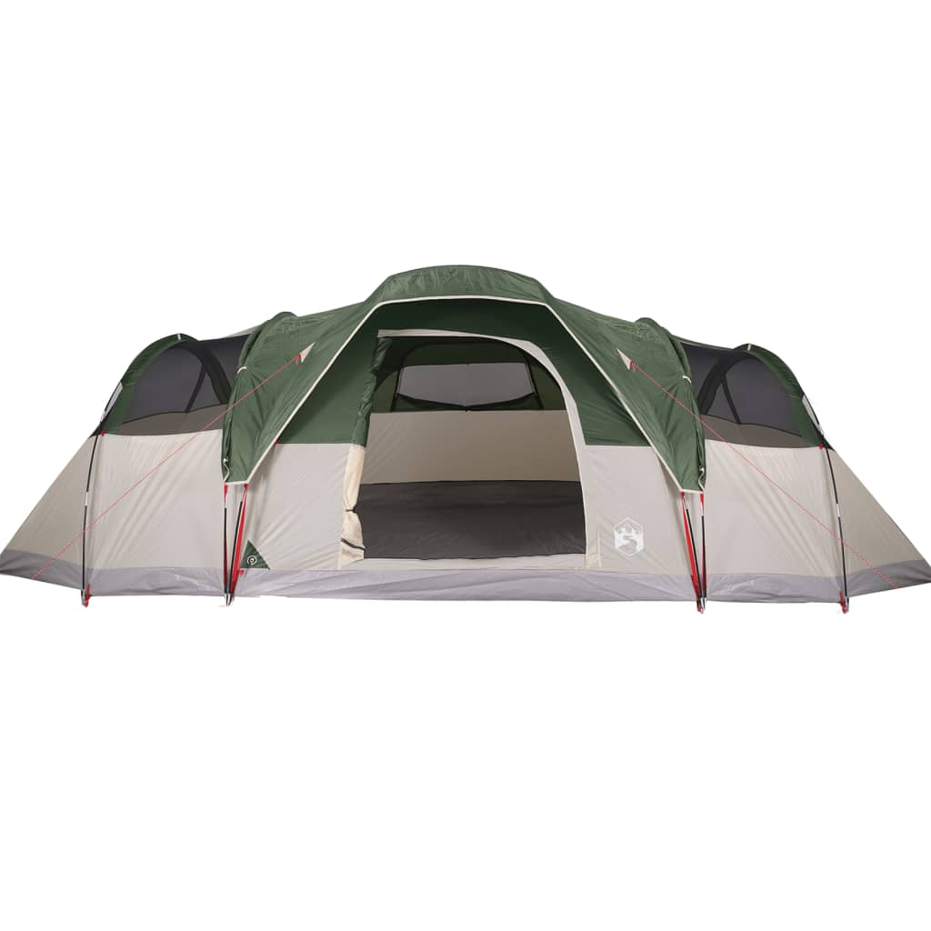 vidaXL Family Tent Dome 11-Person Green Waterproof - Spacious Outdoor Camping Adventure 11 Man Tent Cosy Camping Co.   