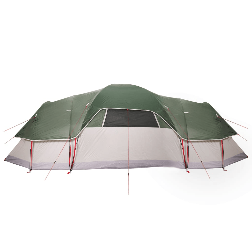 vidaXL Family Tent Dome 11-Person Green Waterproof - Spacious Outdoor Camping Adventure 11 Man Tent Cosy Camping Co.   