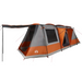 vidaXL Camping Tent Tunnel 4-Person Grey and Orange Waterproof - Perfect for Your Outdoor Adventures 4 Man Tent Cosy Camping Co.   