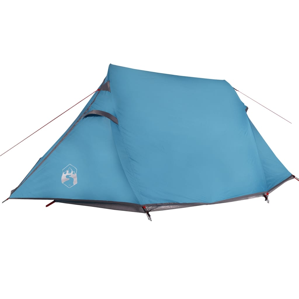 vidaXL Camping Tent Tunnel 2-Person Blue Waterproof - Buy Now! 2 Man Tent Cosy Camping Co.   