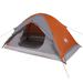 vidaXL Camping Tent Dome 2-Person Grey and Orange - Waterproof, Easy Assembly 2 Man Tent Cosy Camping Co.   