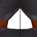 vidaXL Family Tent Tipi 10-Person Grey and Orange Waterproof - Spacious and Comfortable Shelter for Outdoor Adventures 10 Man Tent Cosy Camping Co.   