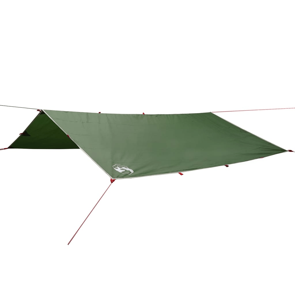 vidaXL Camping Tarp Green 360x294 cm - Waterproof, Wind Resistant, Multi-functional Tarp Cosy Camping Co.   