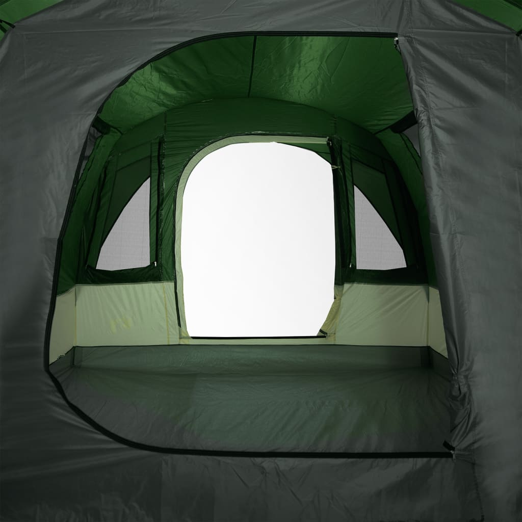 vidaXL Camping Tent Tunnel 3-Person Green Waterproof - Comfortable Shelter for Outdoor Adventures 3 Man Tent Cosy Camping Co.   