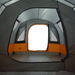 vidaXL Camping Tent Tunnel 3-Person Grey and Orange Waterproof 3 Man Tent Cosy Camping Co.   