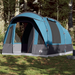 vidaXL Camping Tent Tunnel - 3-Person Blue Waterproof 3 Man Tent Cosy Camping Co. Blue  