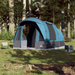 vidaXL Camping Tent Tunnel - 3-Person Blue Waterproof 3 Man Tent Cosy Camping Co.   