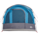 vidaXL Camping Tent Tunnel - 3-Person Blue Waterproof 3 Man Tent Cosy Camping Co.   