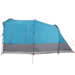 vidaXL Camping Tent Tunnel - 3-Person Blue Waterproof 3 Man Tent Cosy Camping Co.   