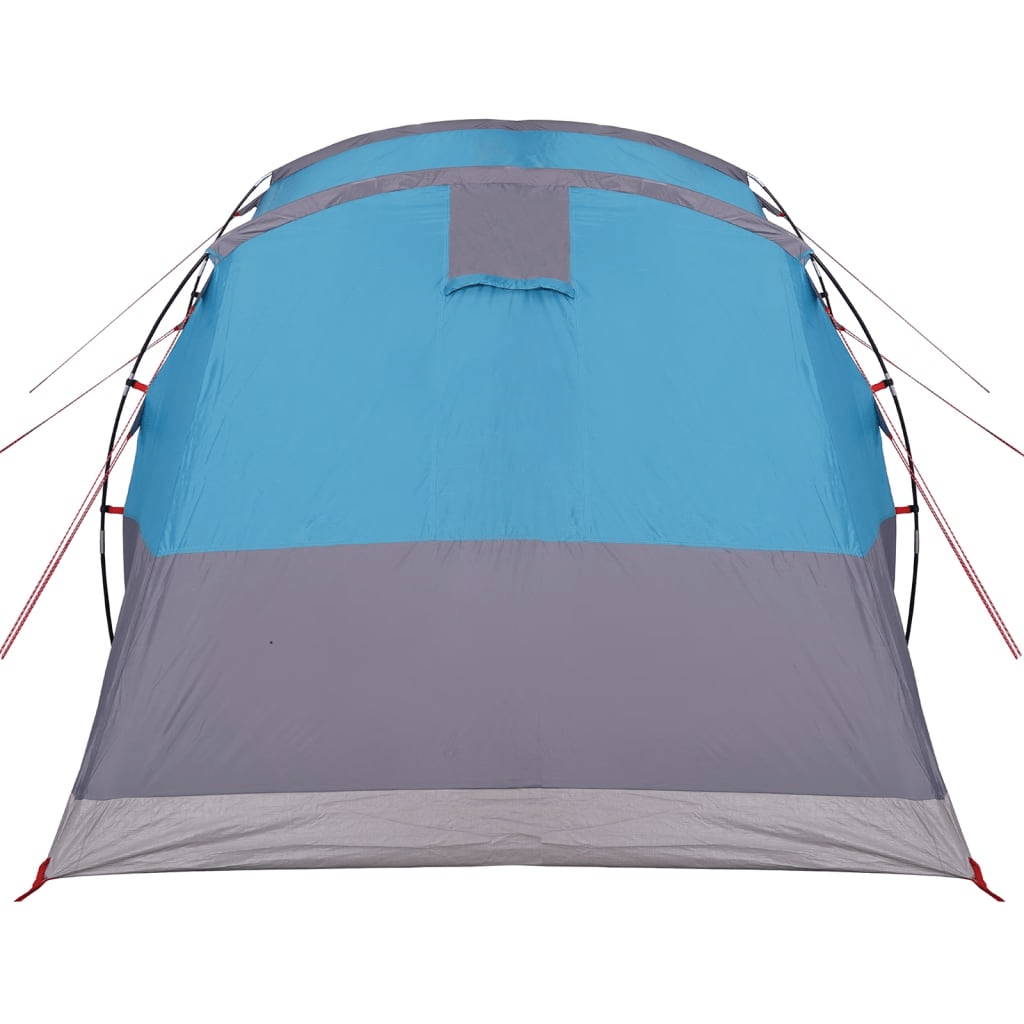 vidaXL Camping Tent Tunnel - 3-Person Blue Waterproof 3 Man Tent Cosy Camping Co.   