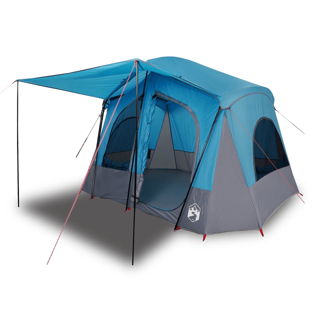 vidaXL Camping Tent Cabin 5-Person Blue Waterproof - Stay Dry and Comfortable on Your Adventures 5 Man Tent Cosy Camping Co.   