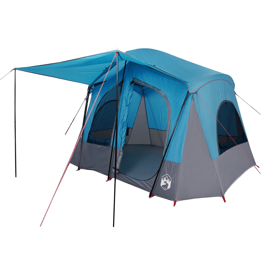 vidaXL Camping Tent Cabin 5-Person Blue Waterproof - Stay Dry and Comfortable on Your Adventures 5 Man Tent Cosy Camping Co.   