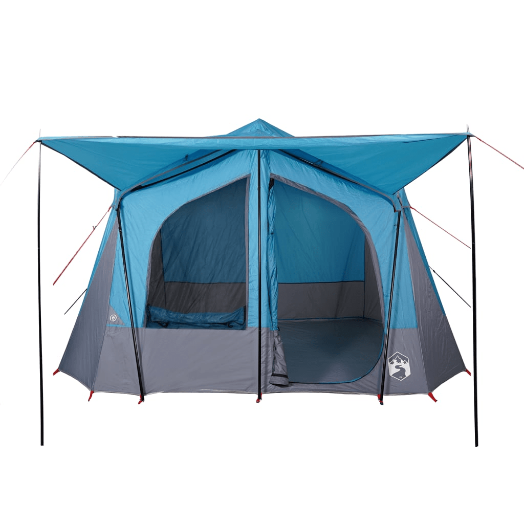 vidaXL Camping Tent Cabin 5-Person Blue Waterproof - Stay Dry and Comfortable on Your Adventures 5 Man Tent Cosy Camping Co.   