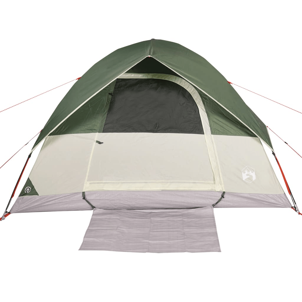 vidaXL Family Tent Dome 6-Person Green Waterproof - Comfortable & Weatherproof 6 Man Tent Cosy Camping Co.   