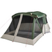 vidaXL Camping Tent with Porch 4-Person Green Waterproof 4 Man Tent Cosy Camping Co.   