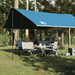 vidaXL Camping Tarp Blue 460x305x210 cm - Waterproof, Wind Resistant, Lightweight Tarp Cosy Camping Co. Blue  
