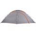 vidaXL Camping Tent 8-Person Grey and Orange Waterproof - Reliable Protection for Outdoor Adventures 8 Man Tent Cosy Camping Co.   