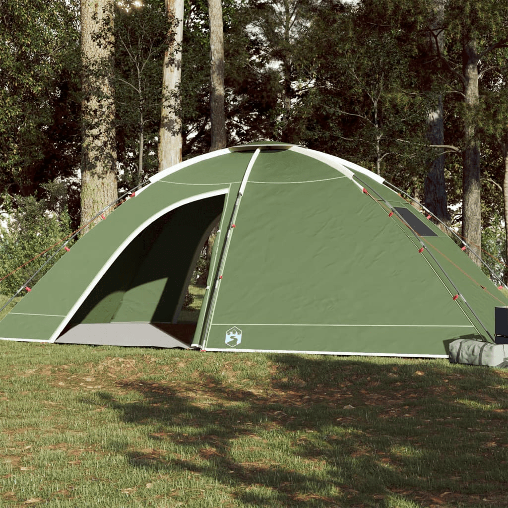 vidaXL Camping Tent 8-Person Green Waterproof - Spacious and Weather-resistant 8 Man Tent Cosy Camping Co. Green  