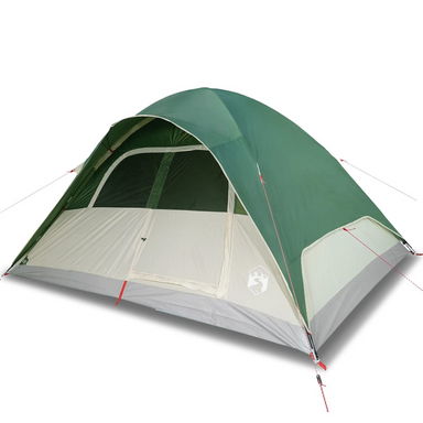 vidaXL Family Tent Dome 6-Person Green Waterproof - Spacious and Weather-Resistant Camping Tent 6 Man Tent Cosy Camping Co.   