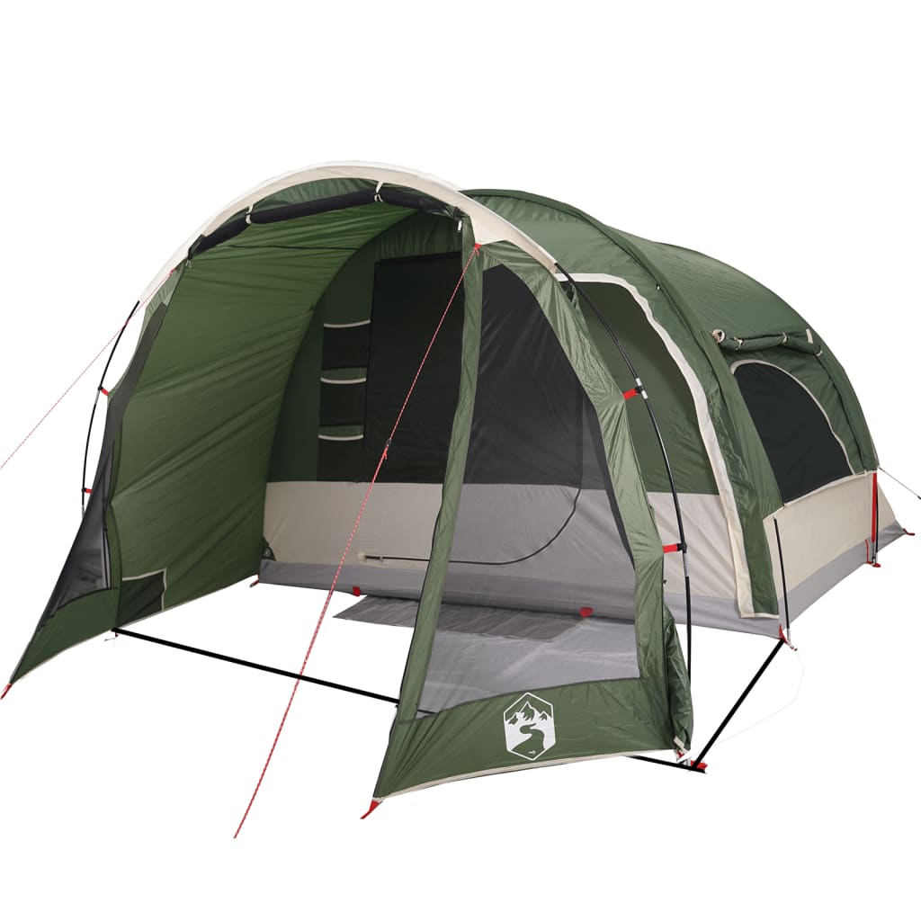 vidaXL Family Tent 6-Person Green Waterproof - Modern Design, Easy Setup, All-round Waterproof 6 Man Tent Cosy Camping Co.   