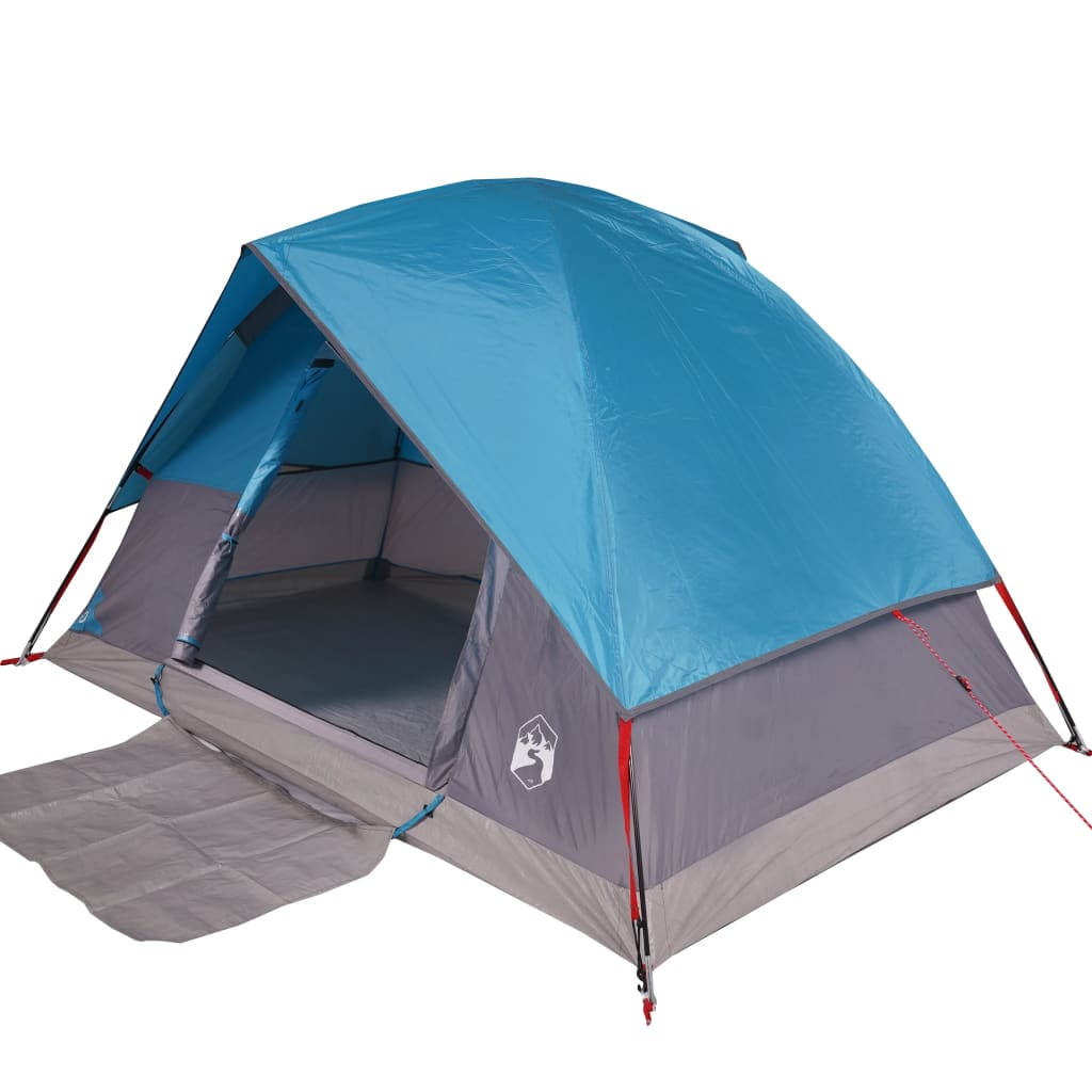 vidaXL Camping Tent Dome 2-Person Blue Waterproof - Stay Dry and Comfortable on Your Camping Adventures 2 Man Tent Cosy Camping Co.   