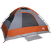 vidaXL Family Tent Dome 6-Person Grey and Orange Waterproof - Spacious and Weather-Resistant Camping Tent 6 Man Tent Cosy Camping Co.   