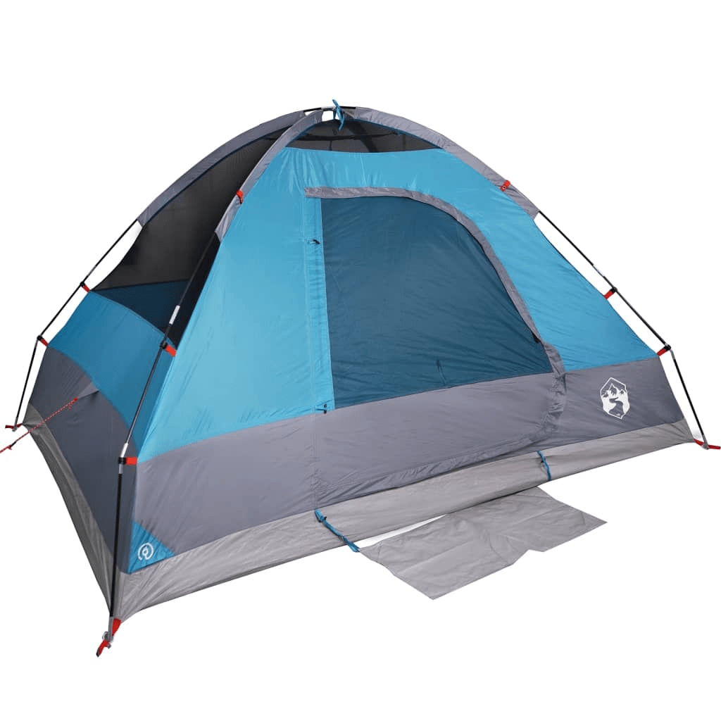 vidaXL Family Tent Dome 6-Person Blue Waterproof - Spacious and Weather Resistant 6 Man Tent Cosy Camping Co.   