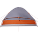 Shop the vidaXL Camping Tent Dome 4-Person Grey and Orange Waterproof - Best Price Guaranteed 4 Man Tent Cosy Camping Co.   