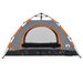 vidaXL Camping Tent 2-Person Grey and Orange Quick Release 2 Man Tent Cosy Camping Co.   