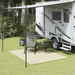 vidaXL Camping Floor Mat Cream 4x2 m - Durable, Versatile, and Portable Camping Floor Mat Cosy Camping Co.   