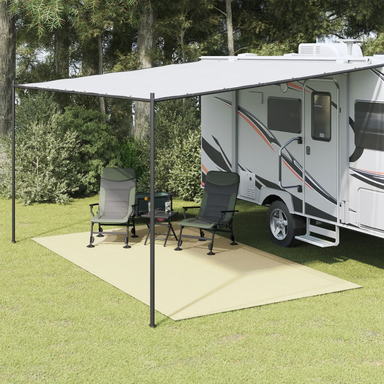 vidaXL Camping Floor Mat Cream 4x2.5 m - Durable and Practical Camping Floor Mat Cosy Camping Co.   