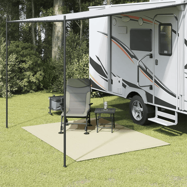 vidaXL Camping Floor Mat Cream 2.5x2 m - Durable, Safe, and Versatile Camping Floor Mat Cosy Camping Co.   