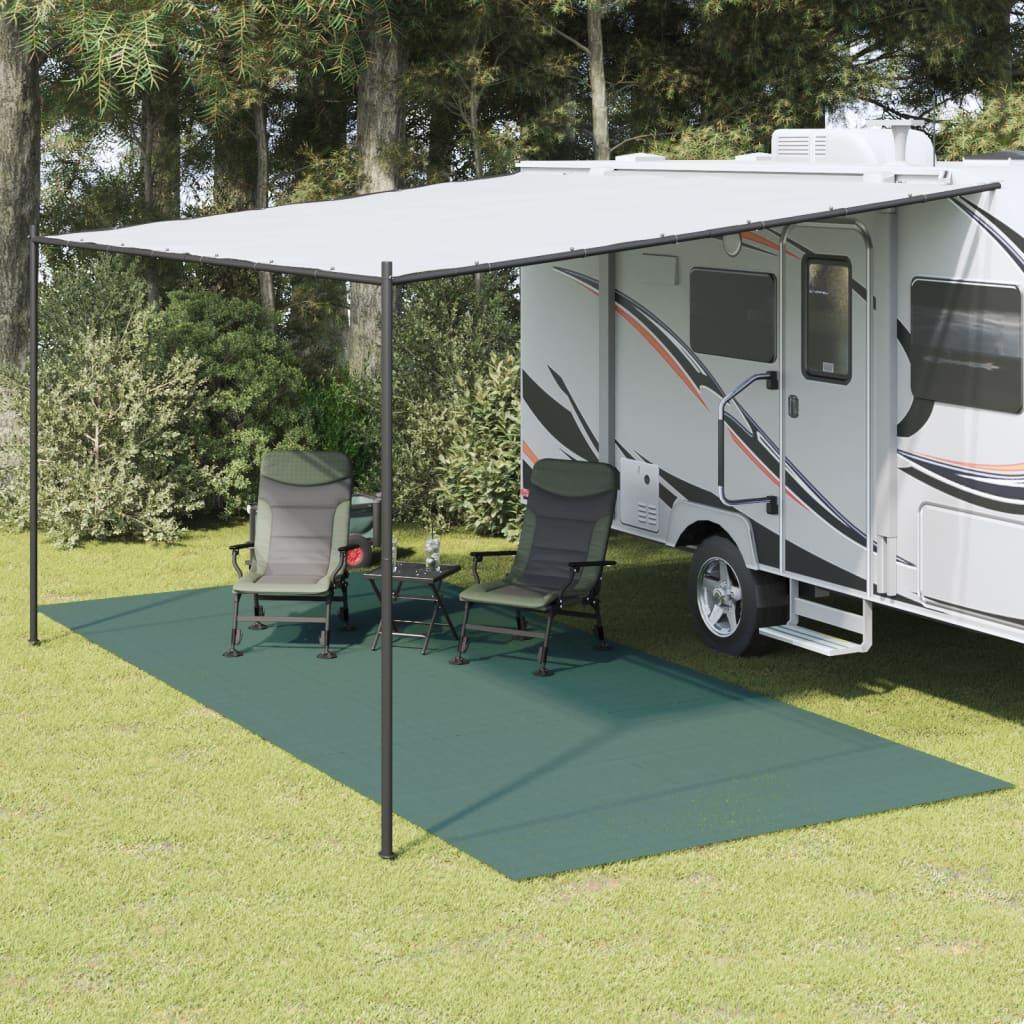 vidaXL Camping Floor Mat Green 6x2.5 m - Durable and Versatile Camping Floor Mat Cosy Camping Co.   