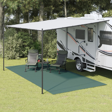vidaXL Camping Floor Mat Green 5.5x2.5 m - Comfortable and Durable Camping Floor Mat Cosy Camping Co.   
