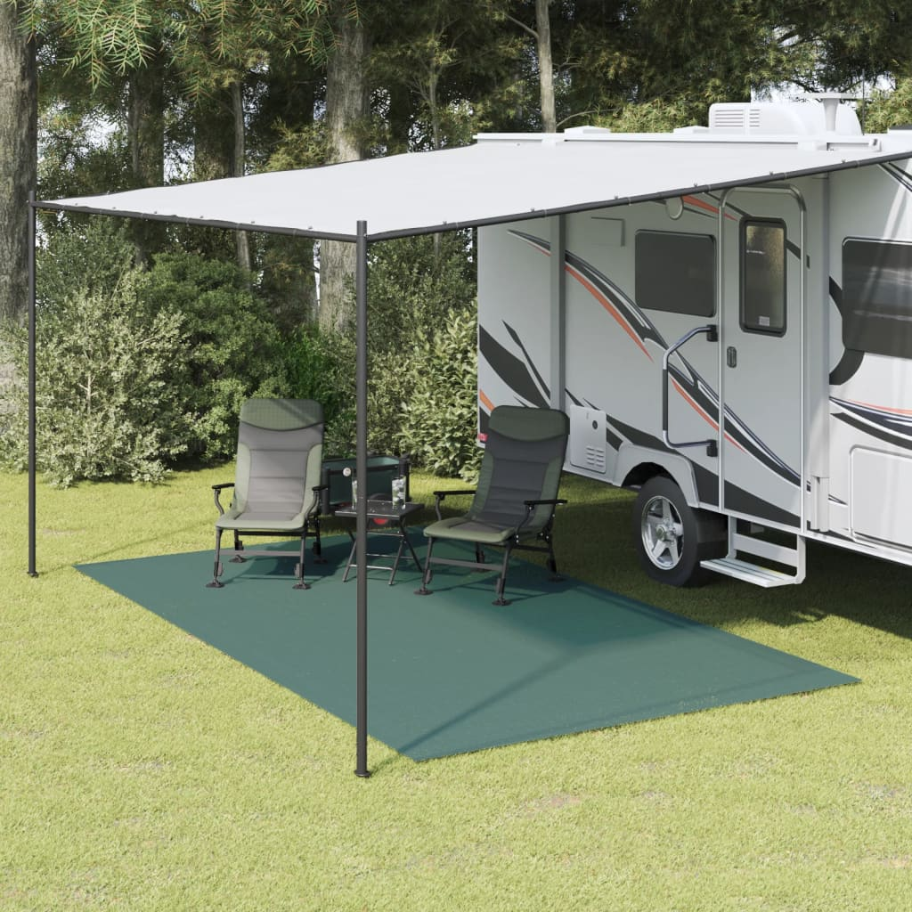 vidaXL Camping Floor Mat Green 4.5x2.5 m - Durable and Versatile Camping Floor Mat Cosy Camping Co.   