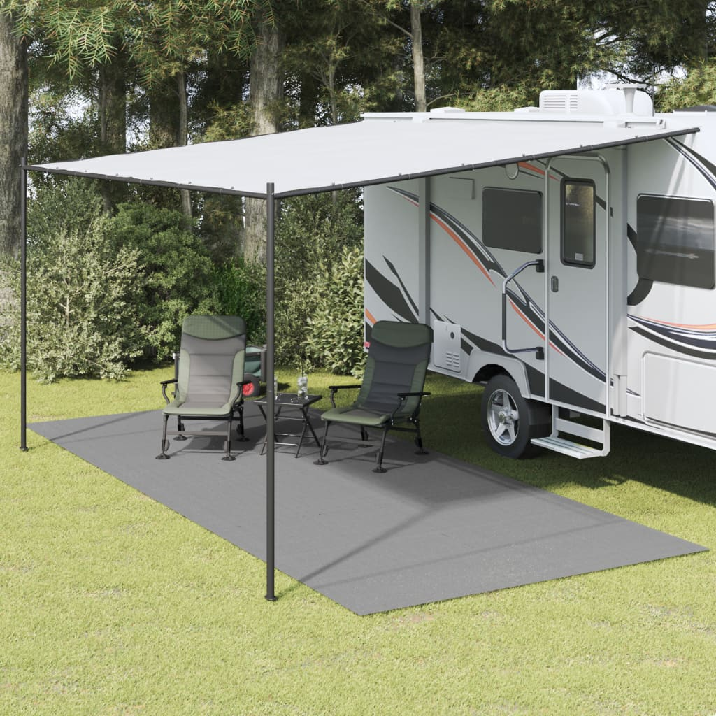 vidaXL Camping Floor Mat Anthracite 6x2.5 m - Durable and Practical Camping Floor Mat Cosy Camping Co.   