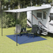 vidaXL Camping Floor Mat Blue 3x2.5 m - Durable and Versatile Camping Floor Mat Cosy Camping Co.   