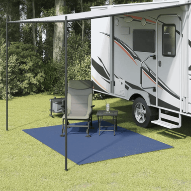 vidaXL Camping Floor Mat Blue 2.5x2 m - Durable and Versatile Mat for Camping and Outdoor Activities Camping Floor Mat Cosy Camping Co.   
