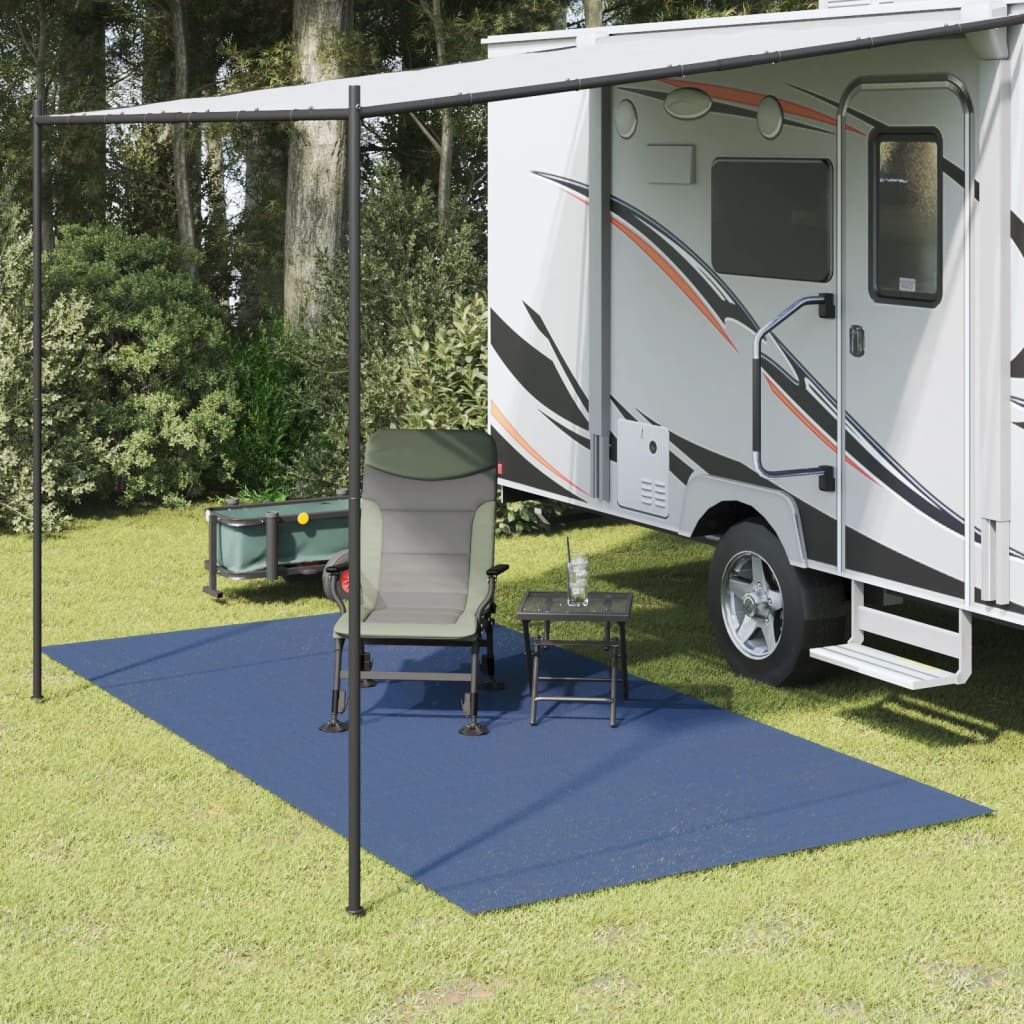 vidaXL Camping Floor Mat Blue 4x2 m - Comfortable and Durable Outdoor Mat Camping Floor Mat Cosy Camping Co.   